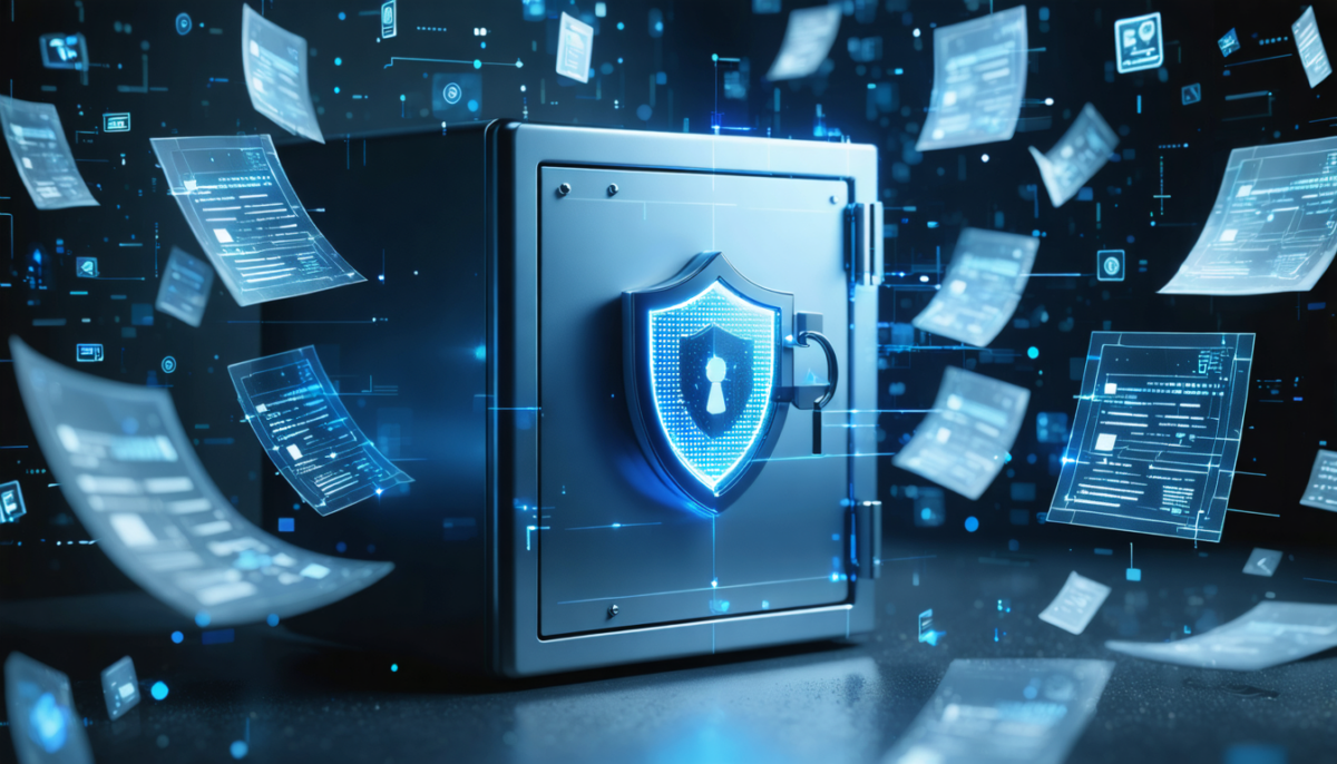 edoc, votre coffre-fort numérique inviolable, protège tous vos documents en ligne en garantissant sécurité et confidentialité 24h/24.