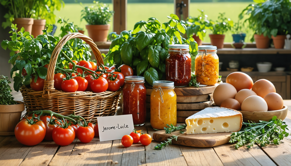 découvrez la boutique en ligne de jérôme et lucile, spécialisée dans les saveurs authentiques des produits fermiers locaux. savourez la qualité et la fraîcheur directement de nos fermes à votre table.